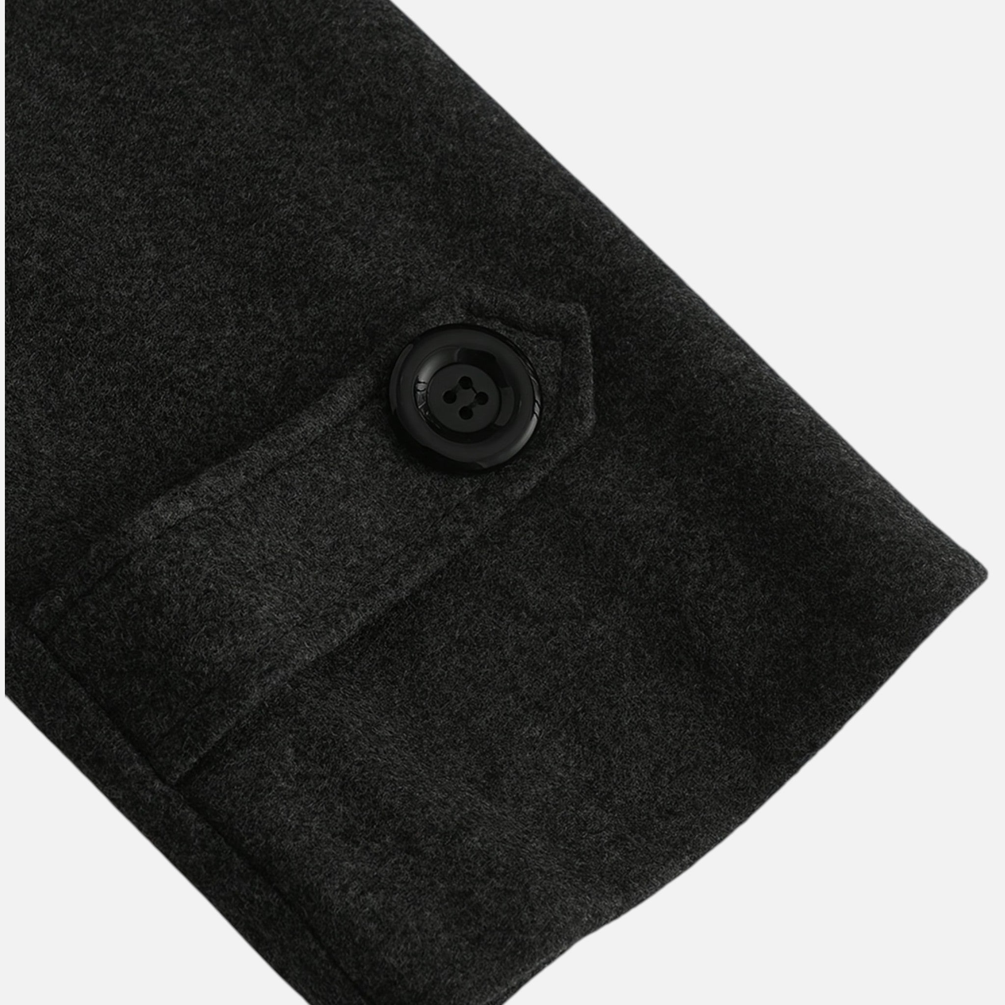 Beverly Moda | Men’s Classic Wool Overcoat