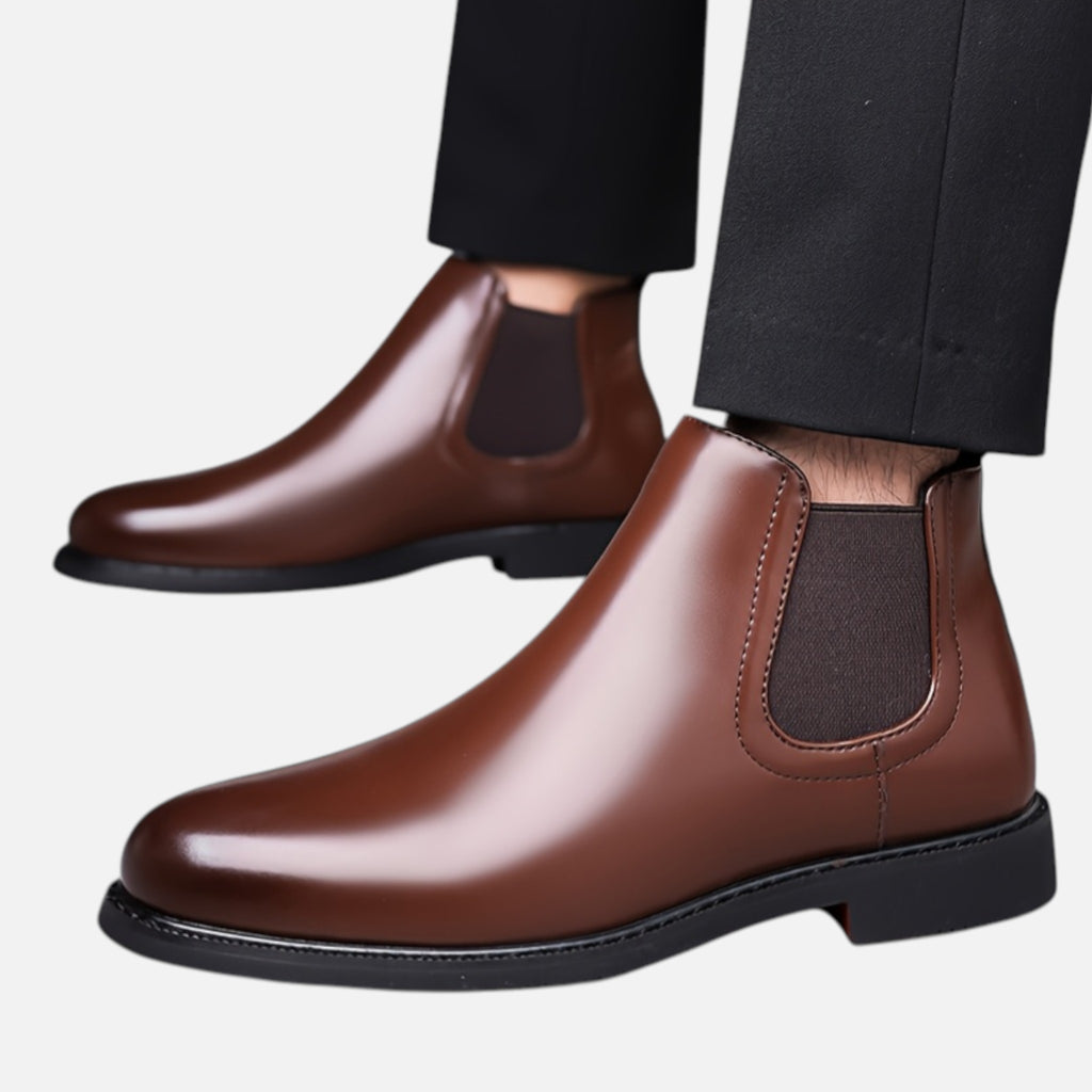 Beverly Moda | Men’s Classic Anti-Slip Dress Boots