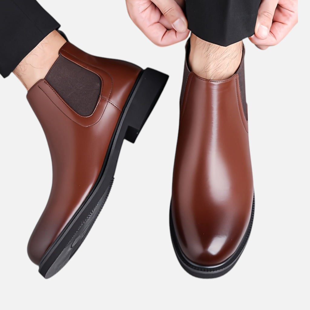 Beverly Moda | Men’s Classic Anti-Slip Dress Boots