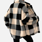 Beverly Moda | Women’s Heritage Plaid Fleece Jacket