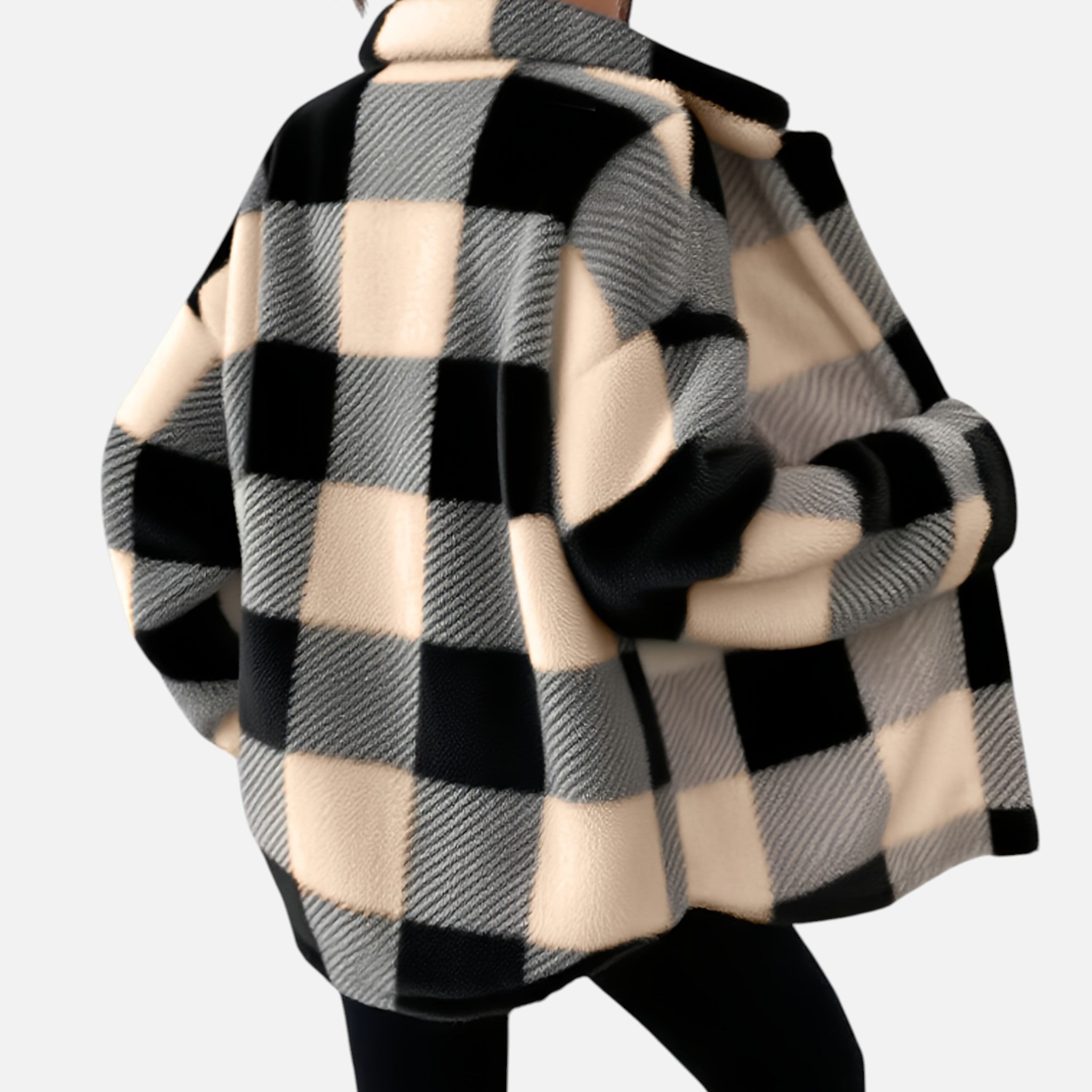 Beverly Moda | Women’s Heritage Plaid Fleece Jacket