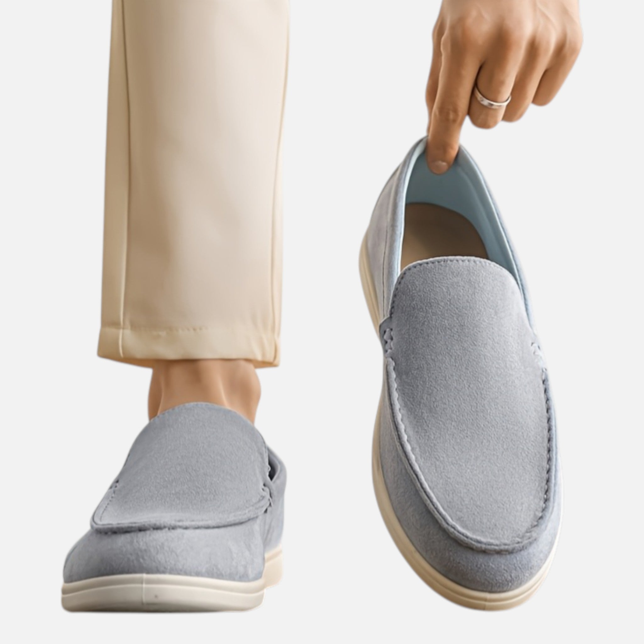 Beverly Moda | Men’s Classic Round-Toe Loafers