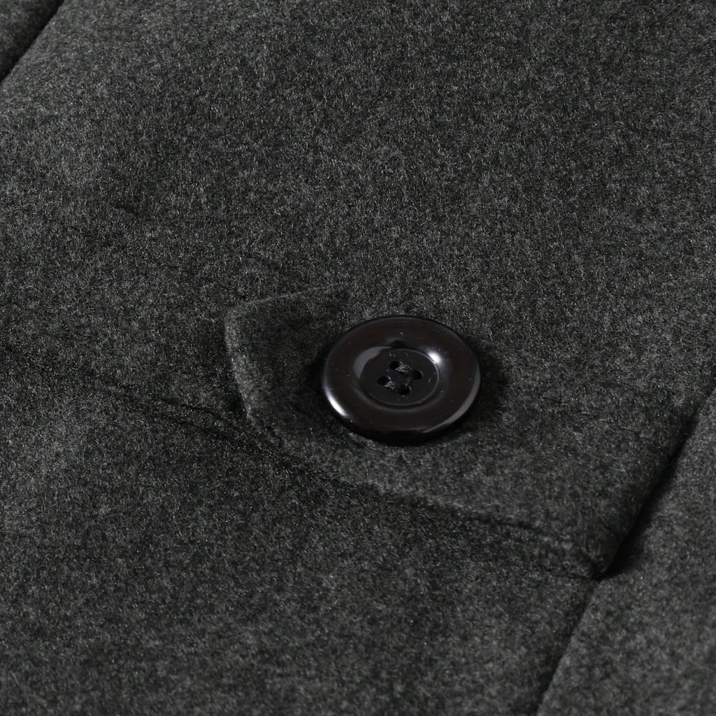 Beverly Moda | Men’s Classic Wool Overcoat