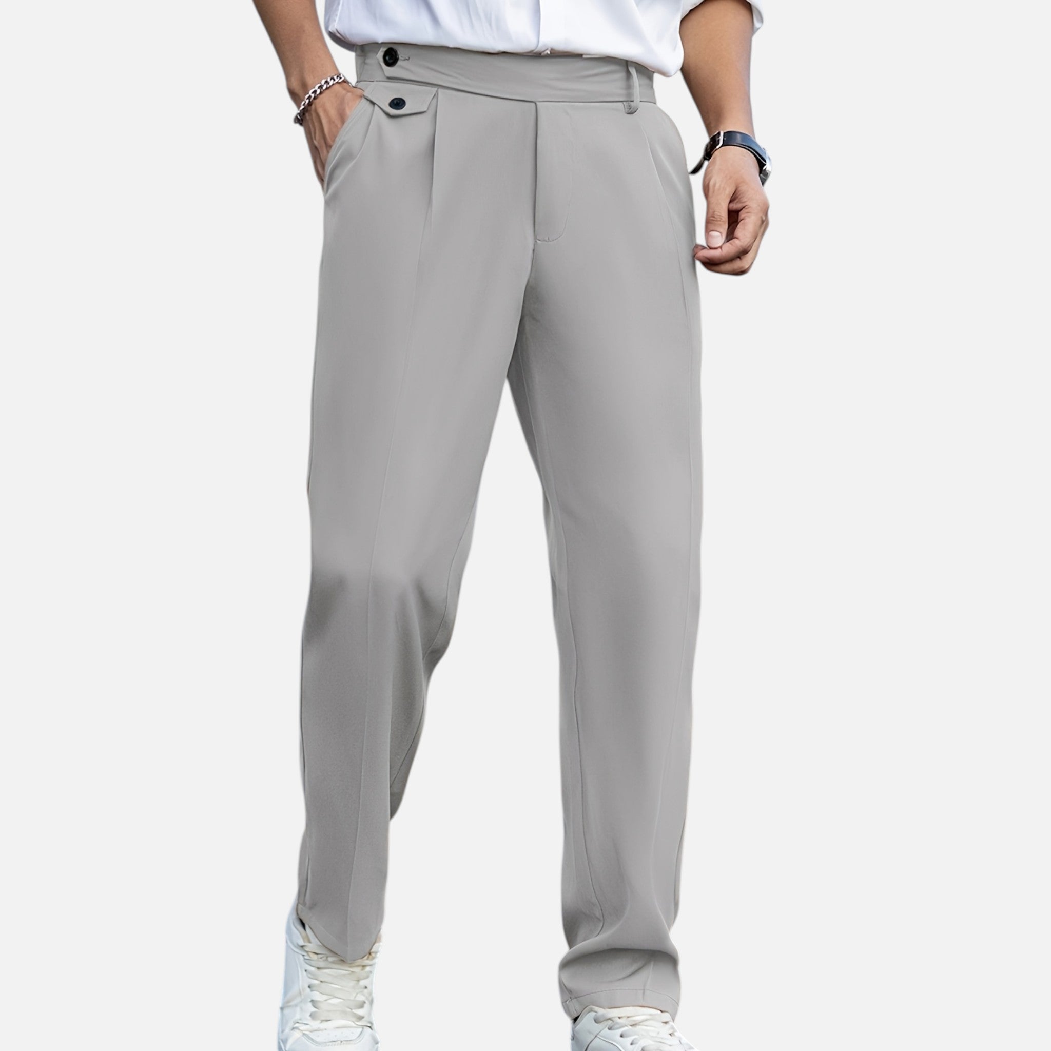 Beverly Moda | Men’s Classic Loose-Fitting Trousers