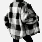 Beverly Moda | Women’s Heritage Plaid Fleece Jacket