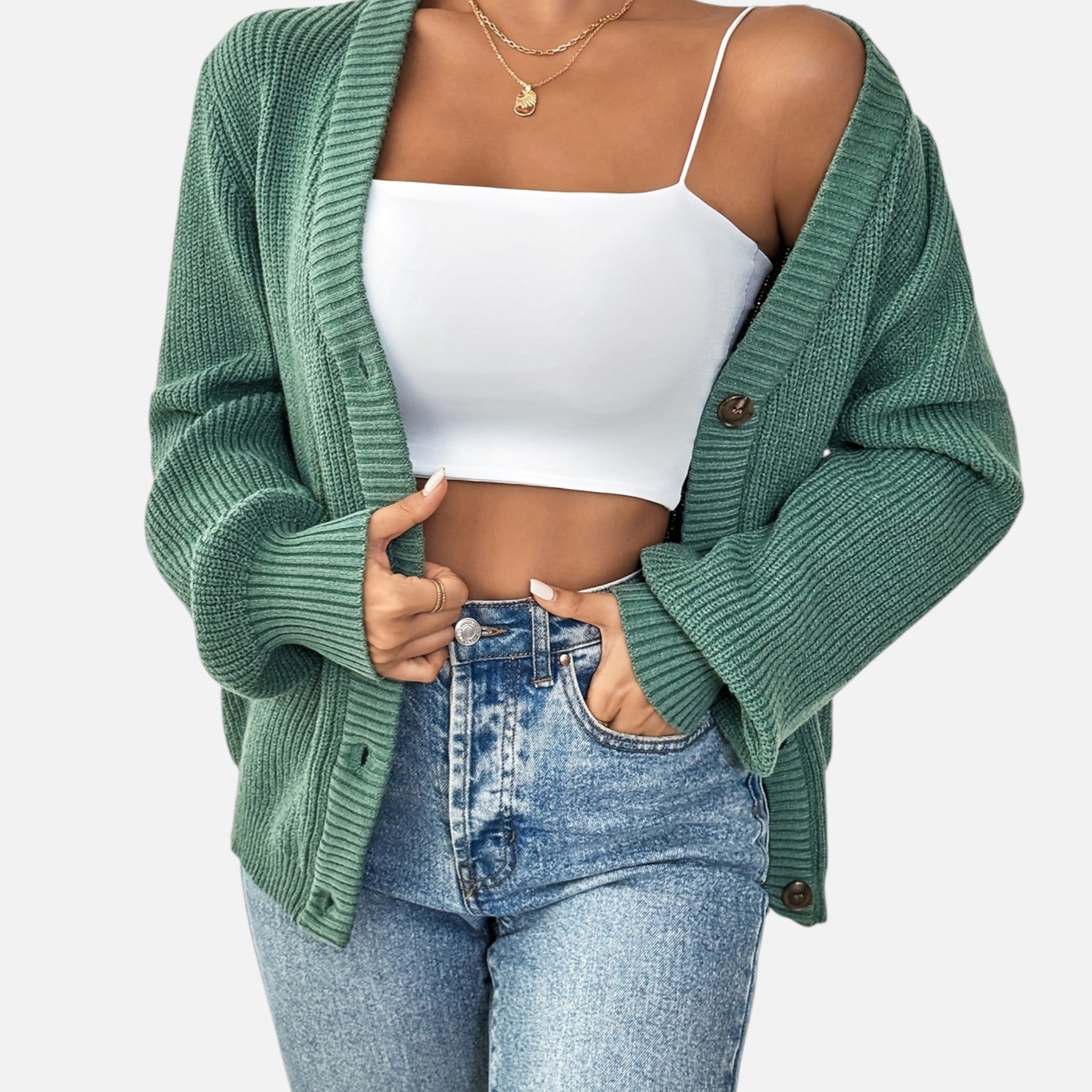 Beverly Moda | Women’s Timeless Elegant Cardigan