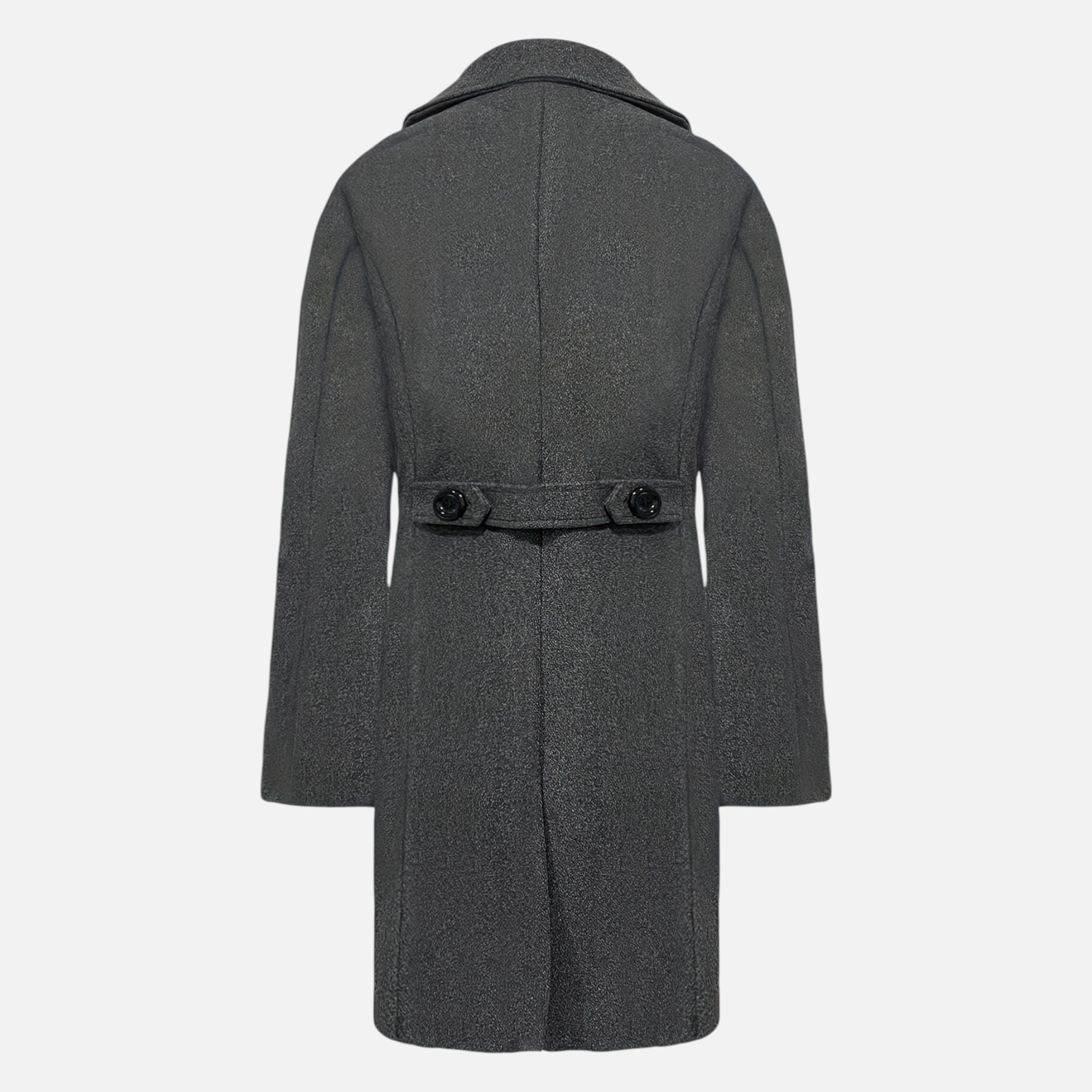 Beverly Moda | Men’s Classic Wool Overcoat
