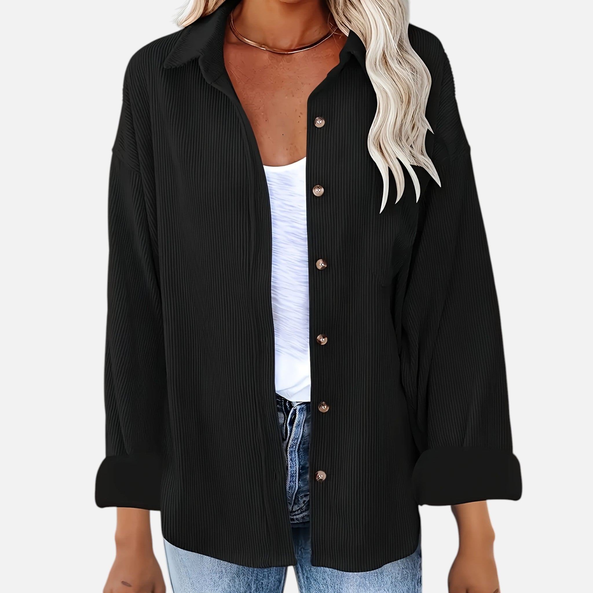 Beverly Moda | Women’s Timeless Oversized Blouse