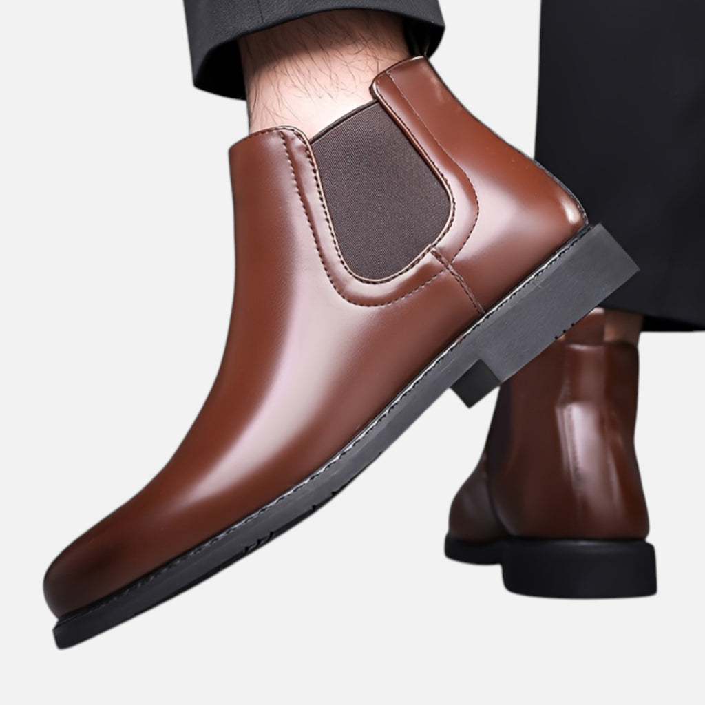 Beverly Moda | Men’s Classic Anti-Slip Dress Boots