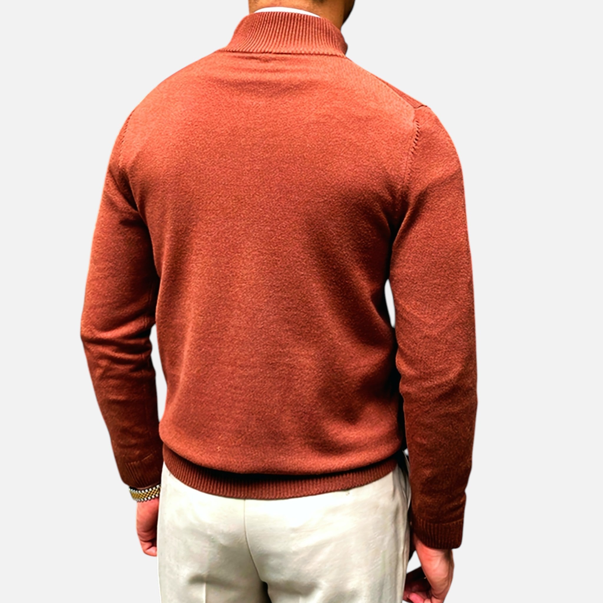 Beverly Moda | Men’s Timeless Long-Sleeve Sweater