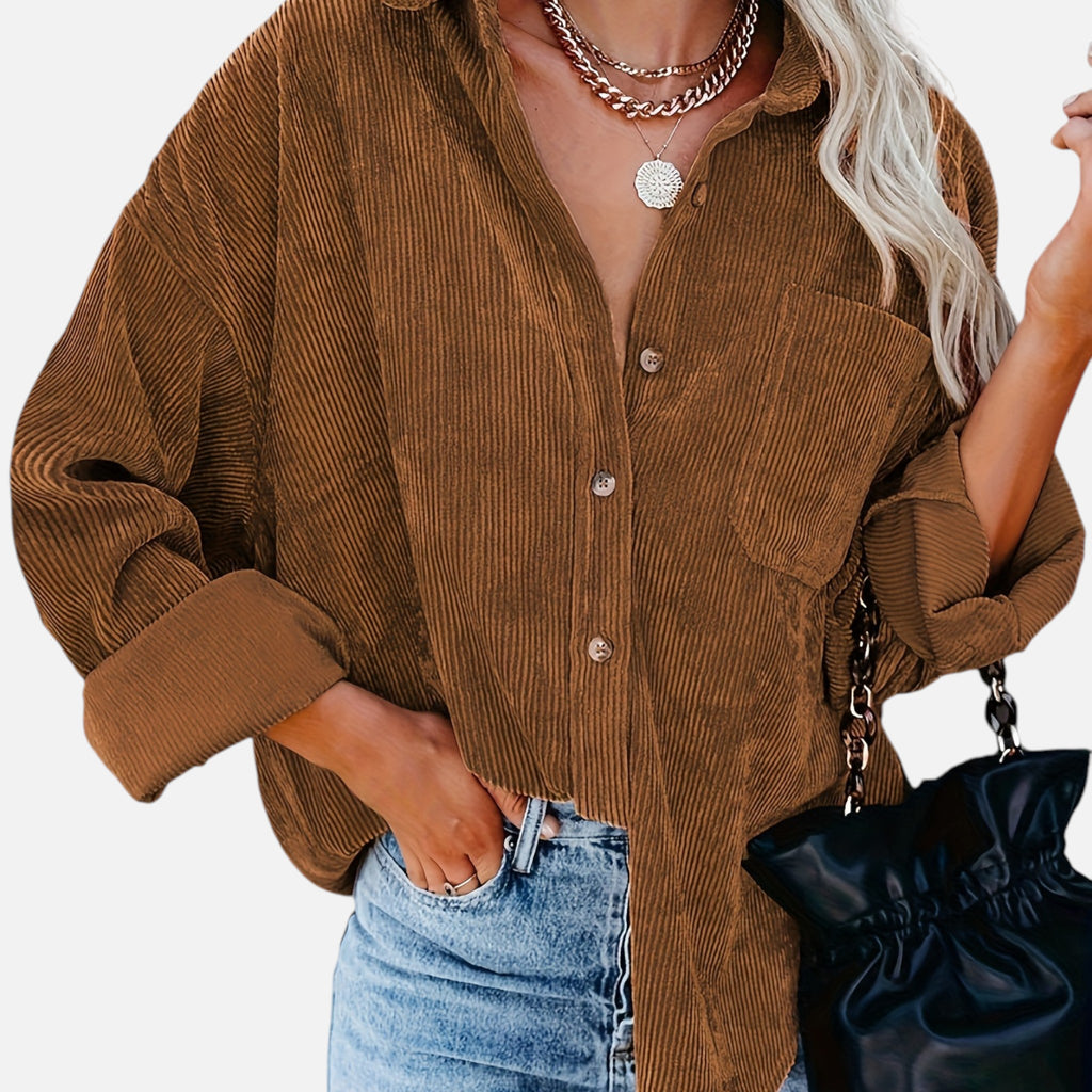 Beverly Moda | Women’s Timeless Oversized Blouse