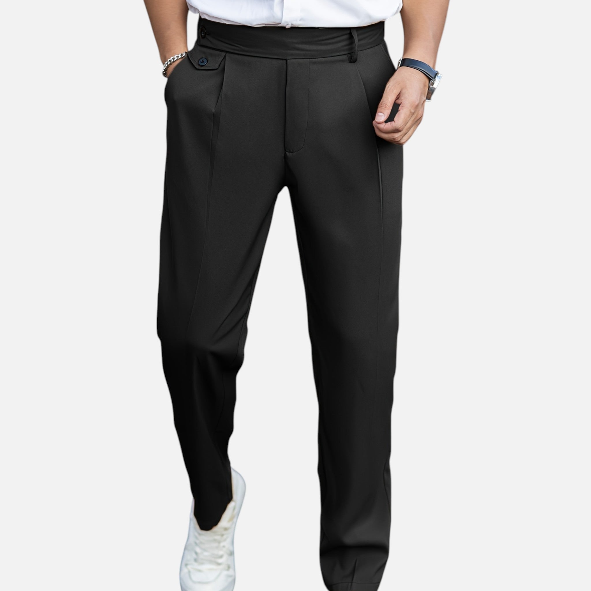Beverly Moda | Men’s Classic Loose-Fitting Trousers