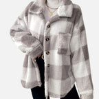 Beverly Moda | Women’s Heritage Plaid Fleece Jacket