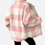 Beverly Moda | Women’s Heritage Plaid Fleece Jacket