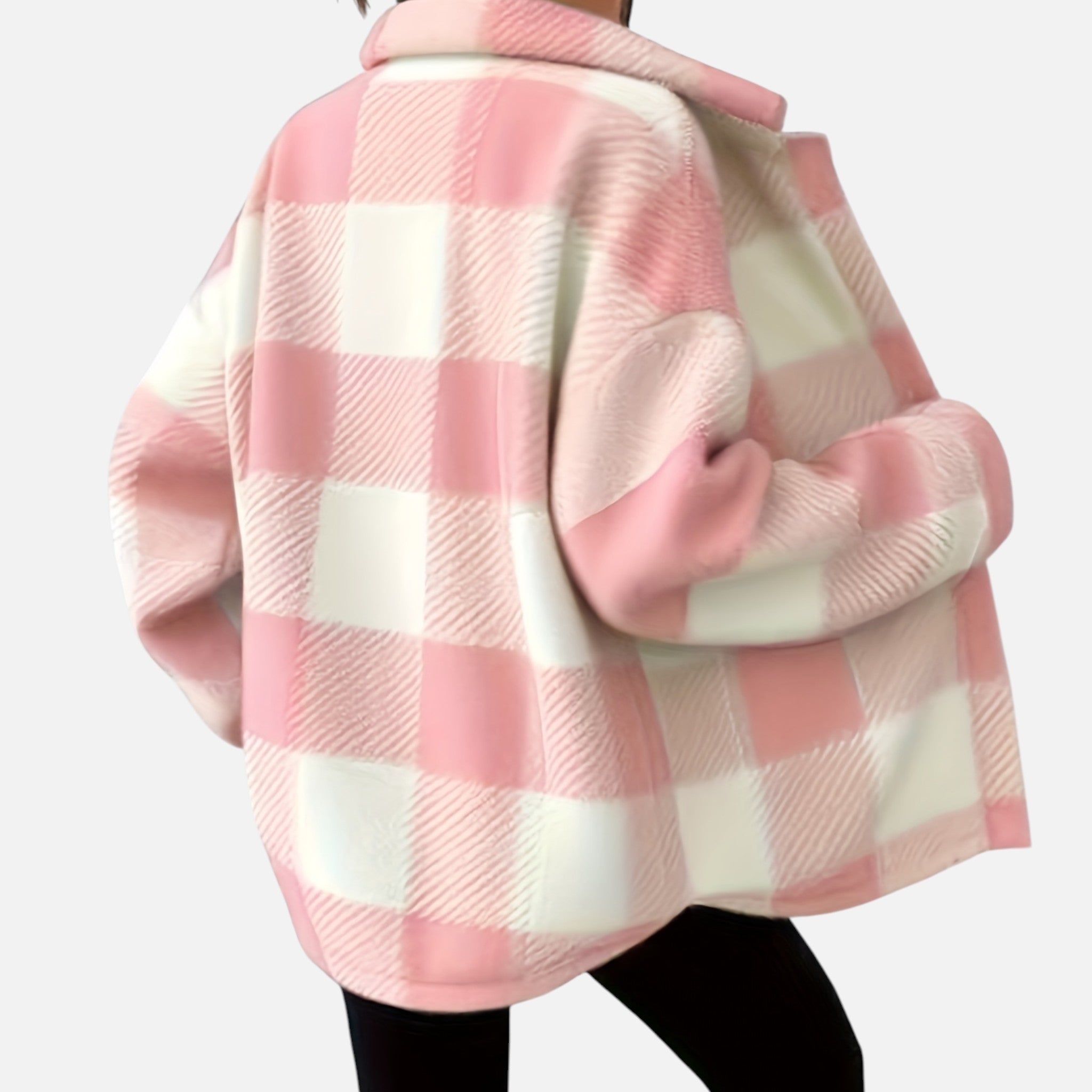 Beverly Moda | Women’s Heritage Plaid Fleece Jacket