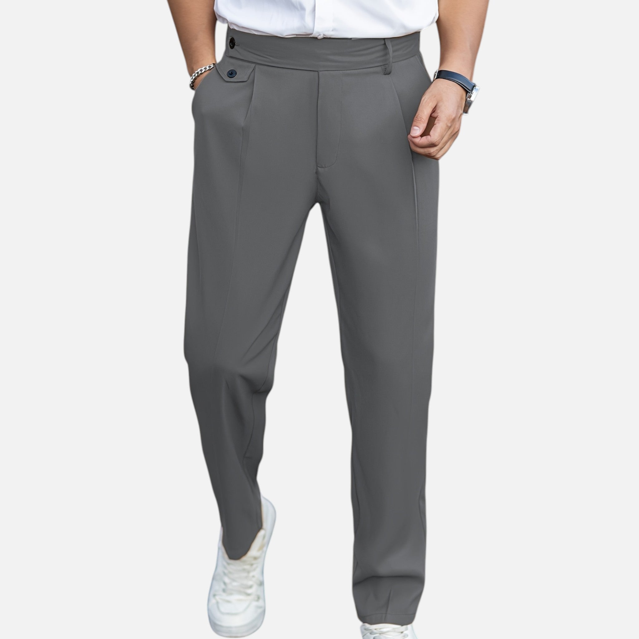 Beverly Moda | Men’s Classic Loose-Fitting Trousers