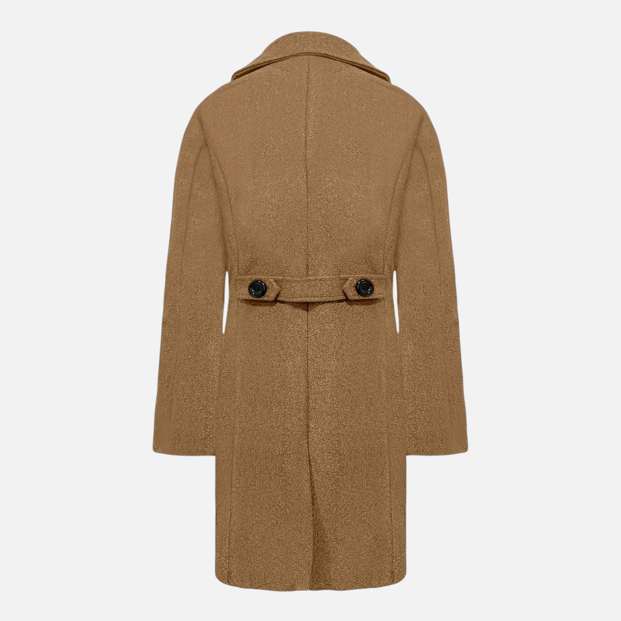 Beverly Moda | Men’s Classic Wool Overcoat