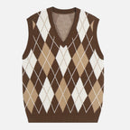 Beverly Moda | Men’s Preppy Wool Waistcoat