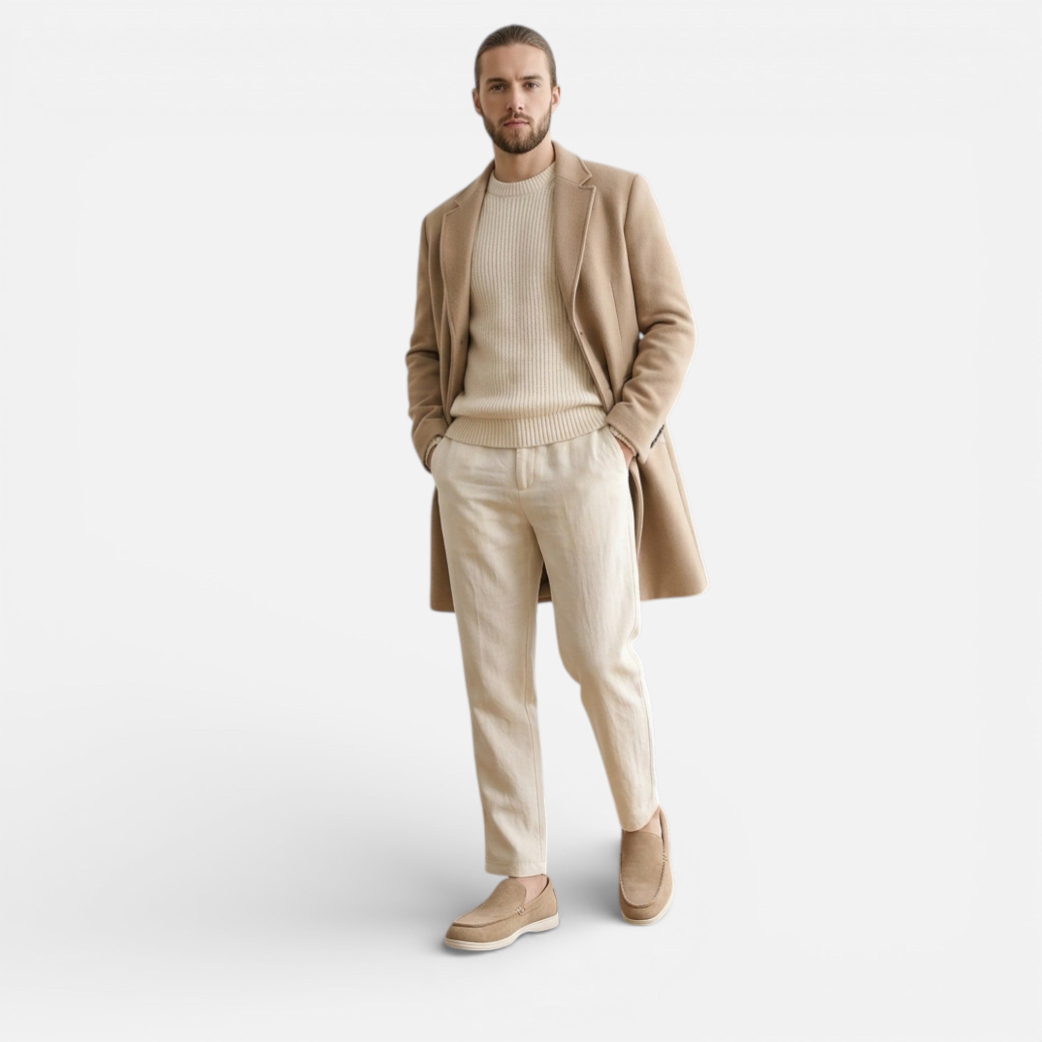 Beverly Moda | Men’s Classic Round-Toe Loafers