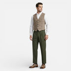 Beverly Moda | Men’s Classic Tailored Straight Pants