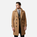 Beverly Moda | Men’s Classic Wool Overcoat