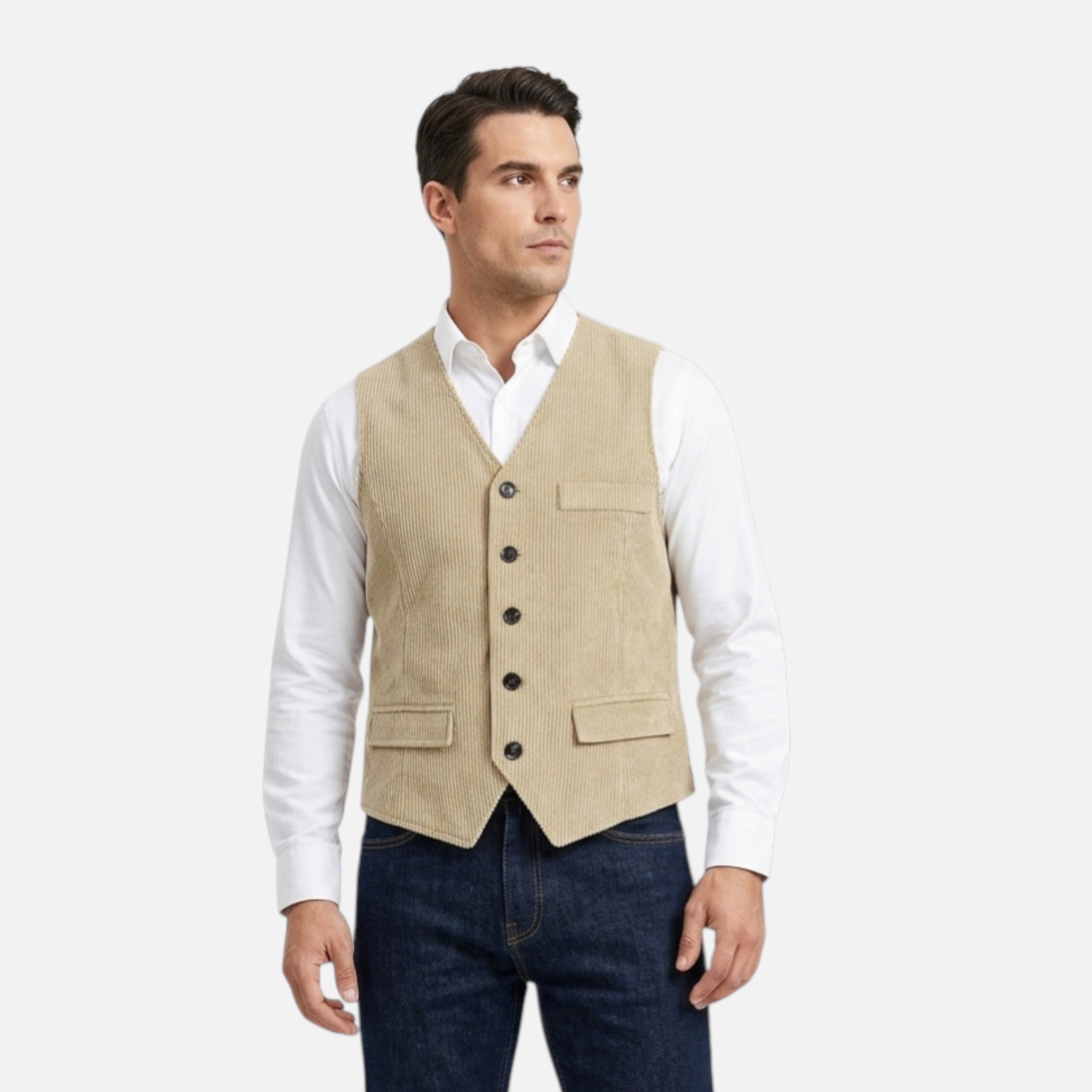 Beverly Moda | Men’s Heritage Corduroy Waistcoat