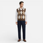 Beverly Moda | Men’s Preppy Wool Waistcoat