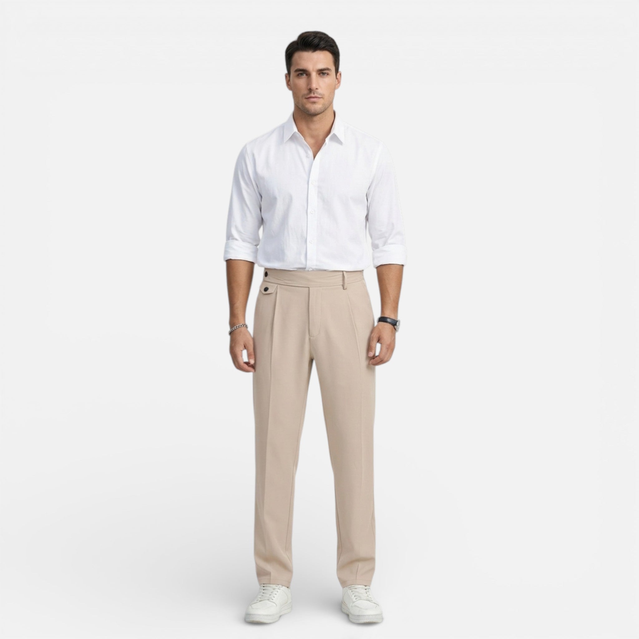 Beverly Moda | Men’s Classic Loose-Fitting Trousers