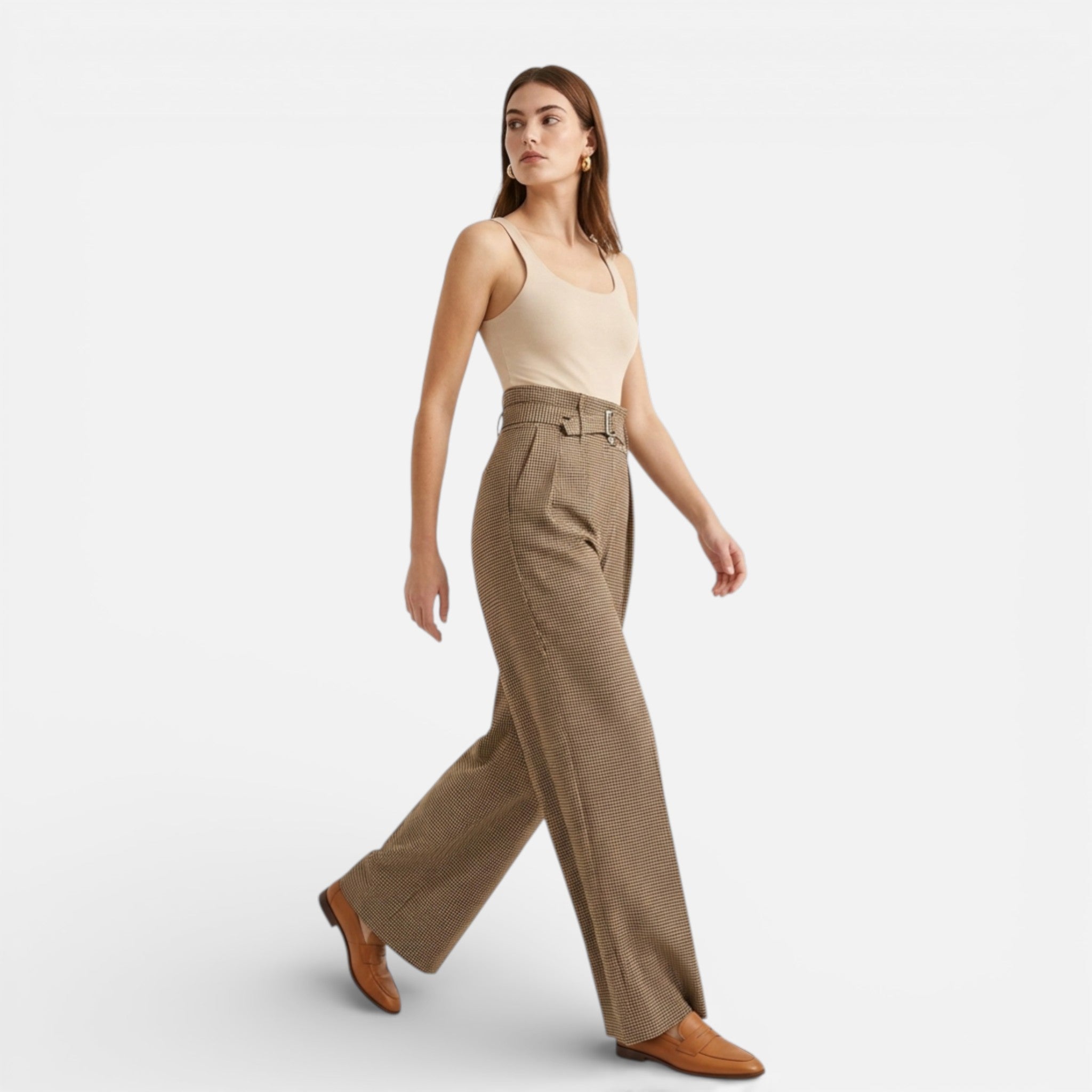 Beverly Moda | Women’s Classic Wide-Leg Pants