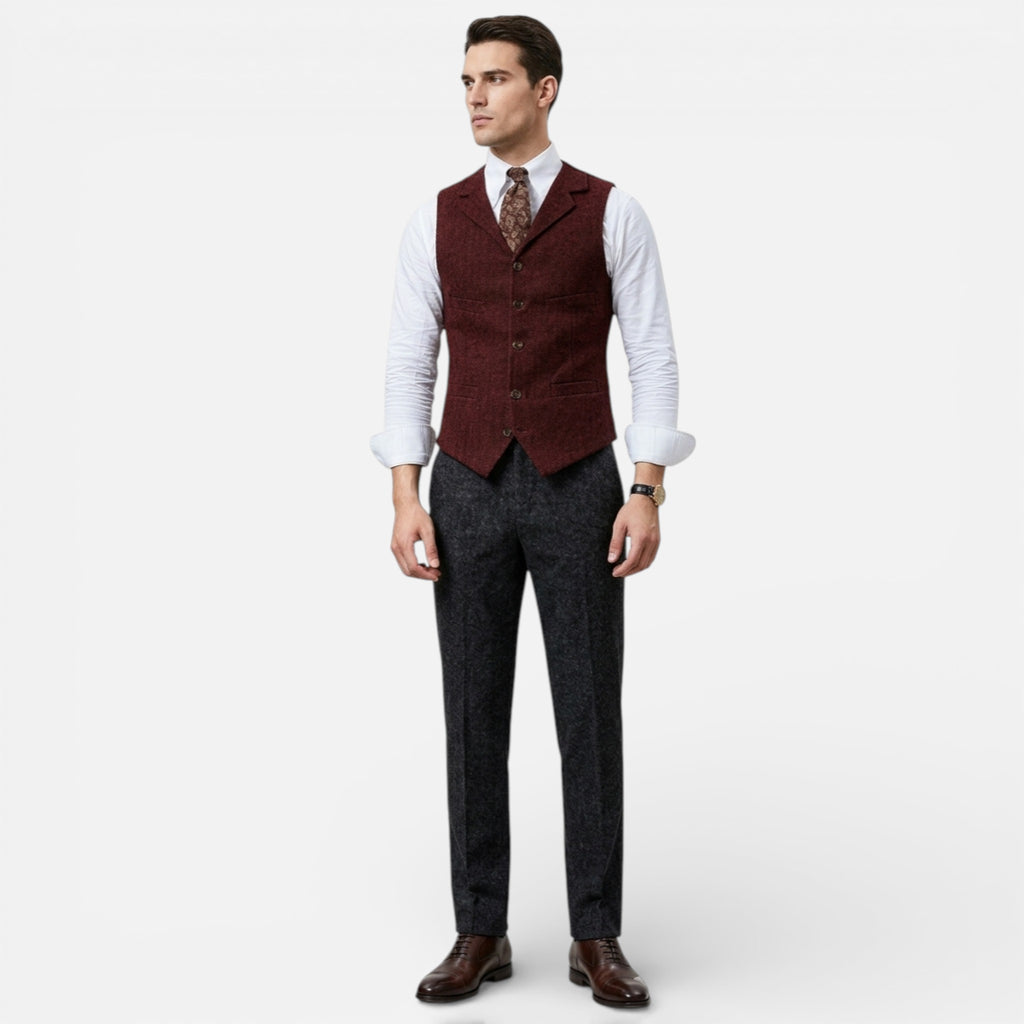 Beverly Moda | Men’s Vintage Wool Waistcoat