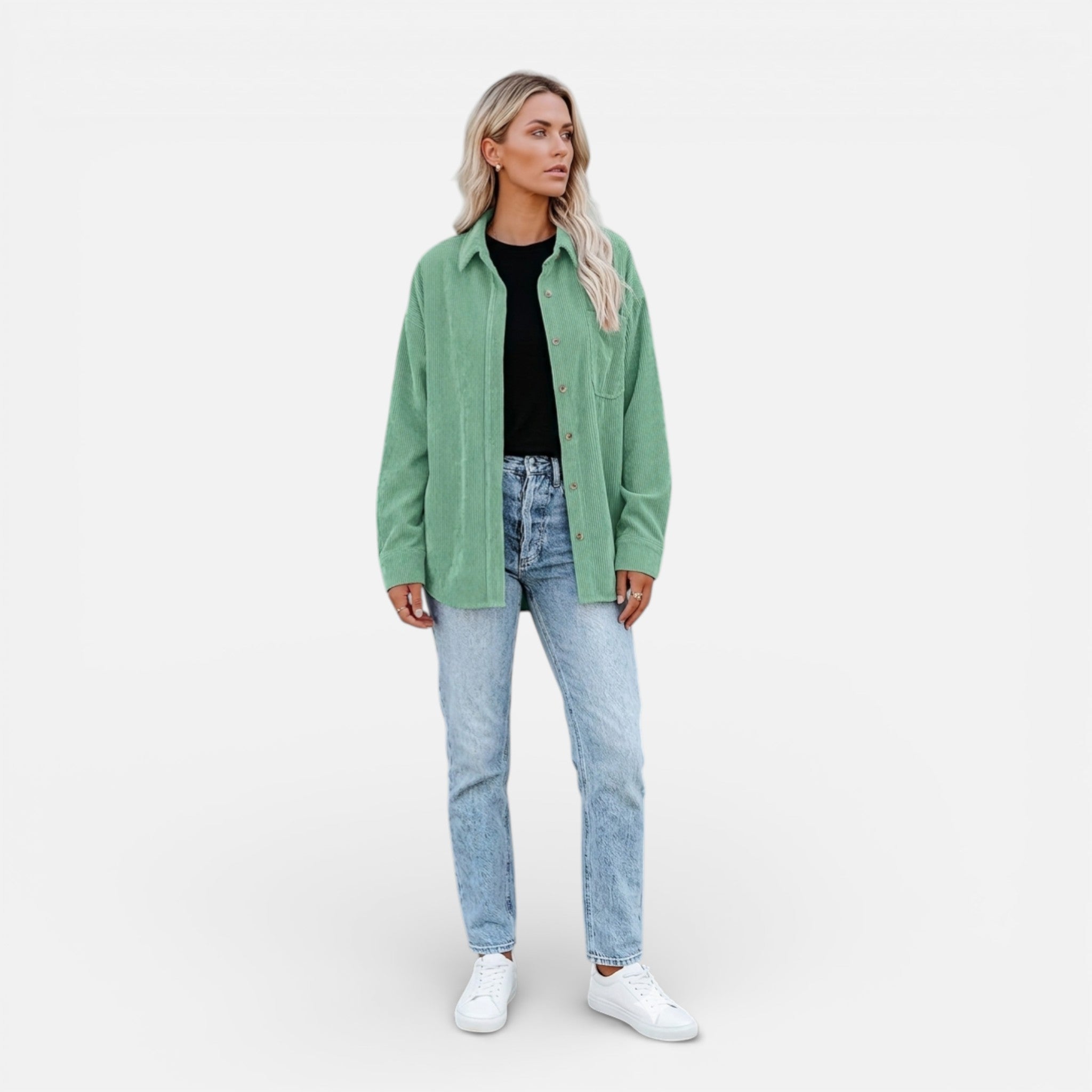 Beverly Moda | Women’s Timeless Oversized Blouse