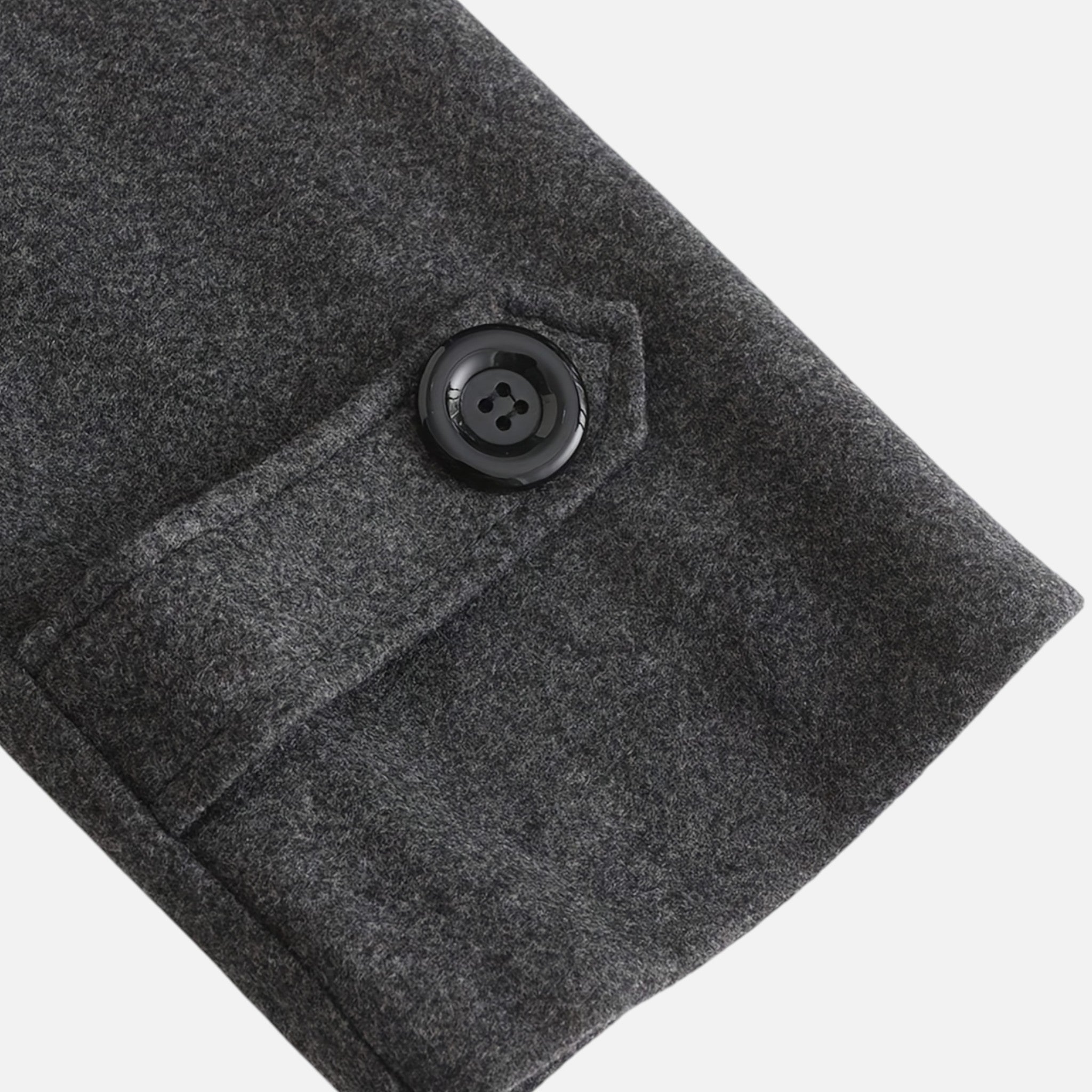 Beverly Moda | Men’s Classic Wool Overcoat