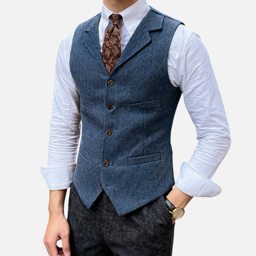 Beverly Moda | Men’s Vintage Wool Waistcoat
