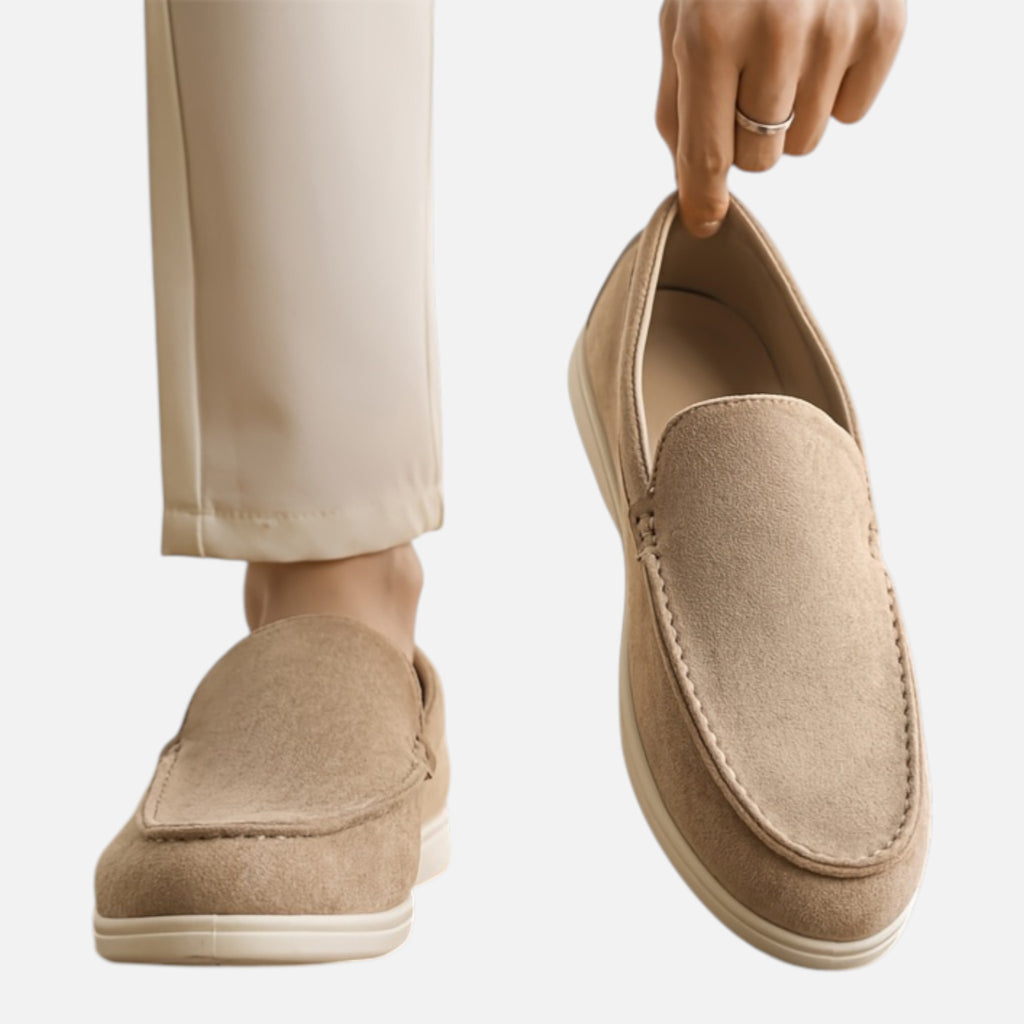 Beverly Moda | Men’s Classic Round-Toe Loafers