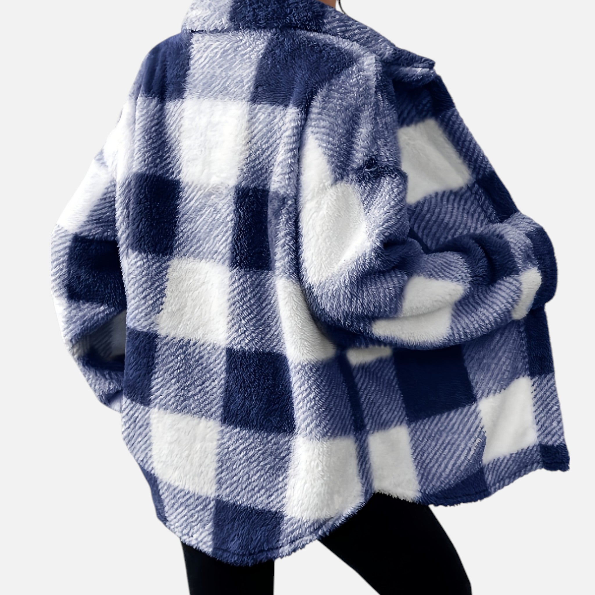 Beverly Moda | Women’s Heritage Plaid Fleece Jacket