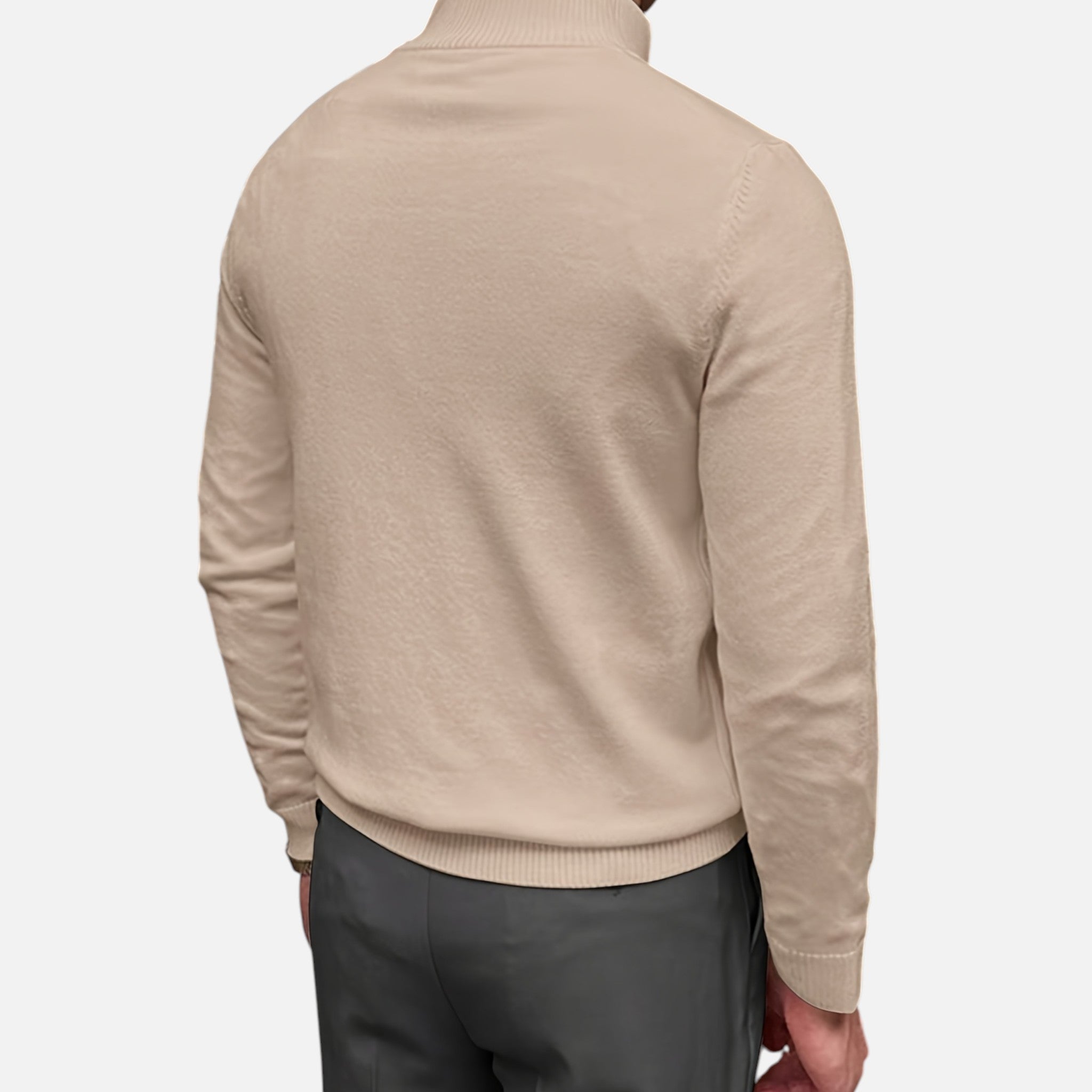 Beverly Moda | Men’s Timeless Long-Sleeve Sweater