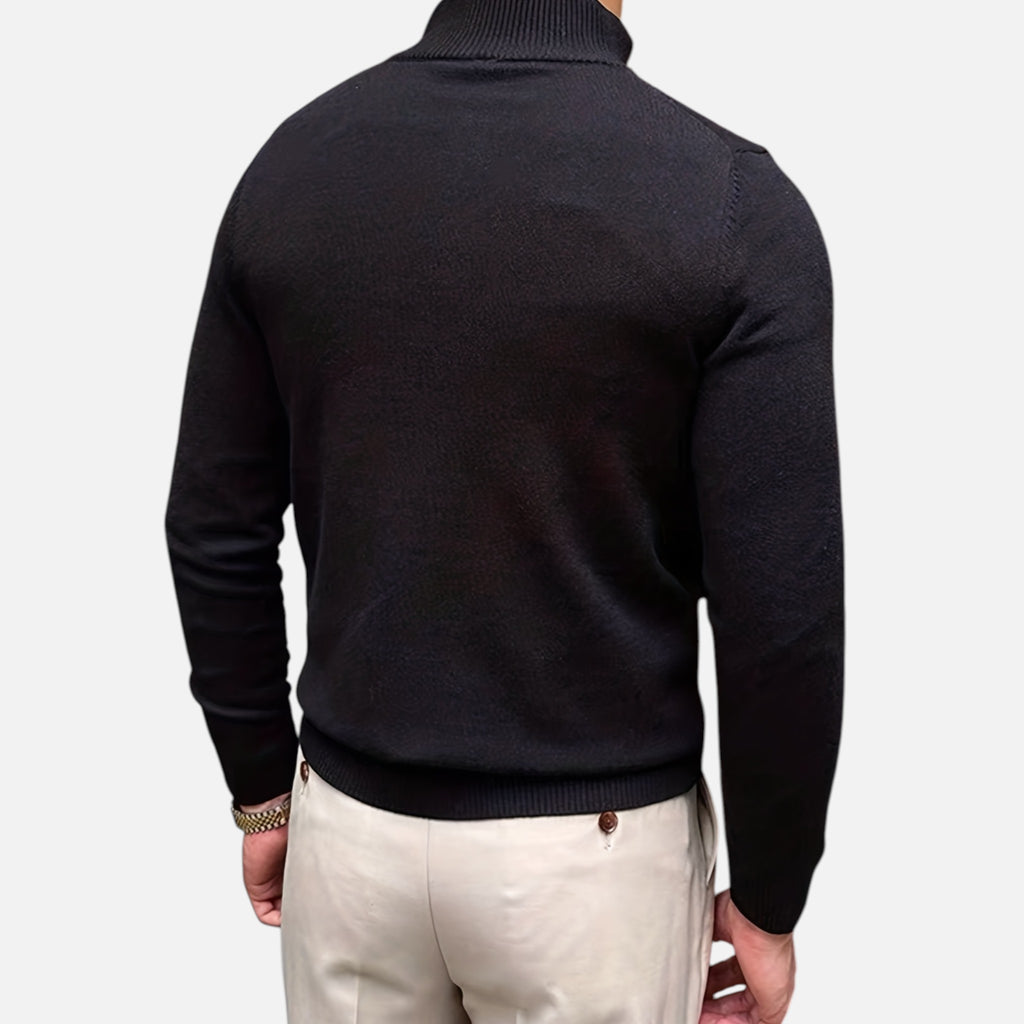 Beverly Moda | Men’s Timeless Long-Sleeve Sweater