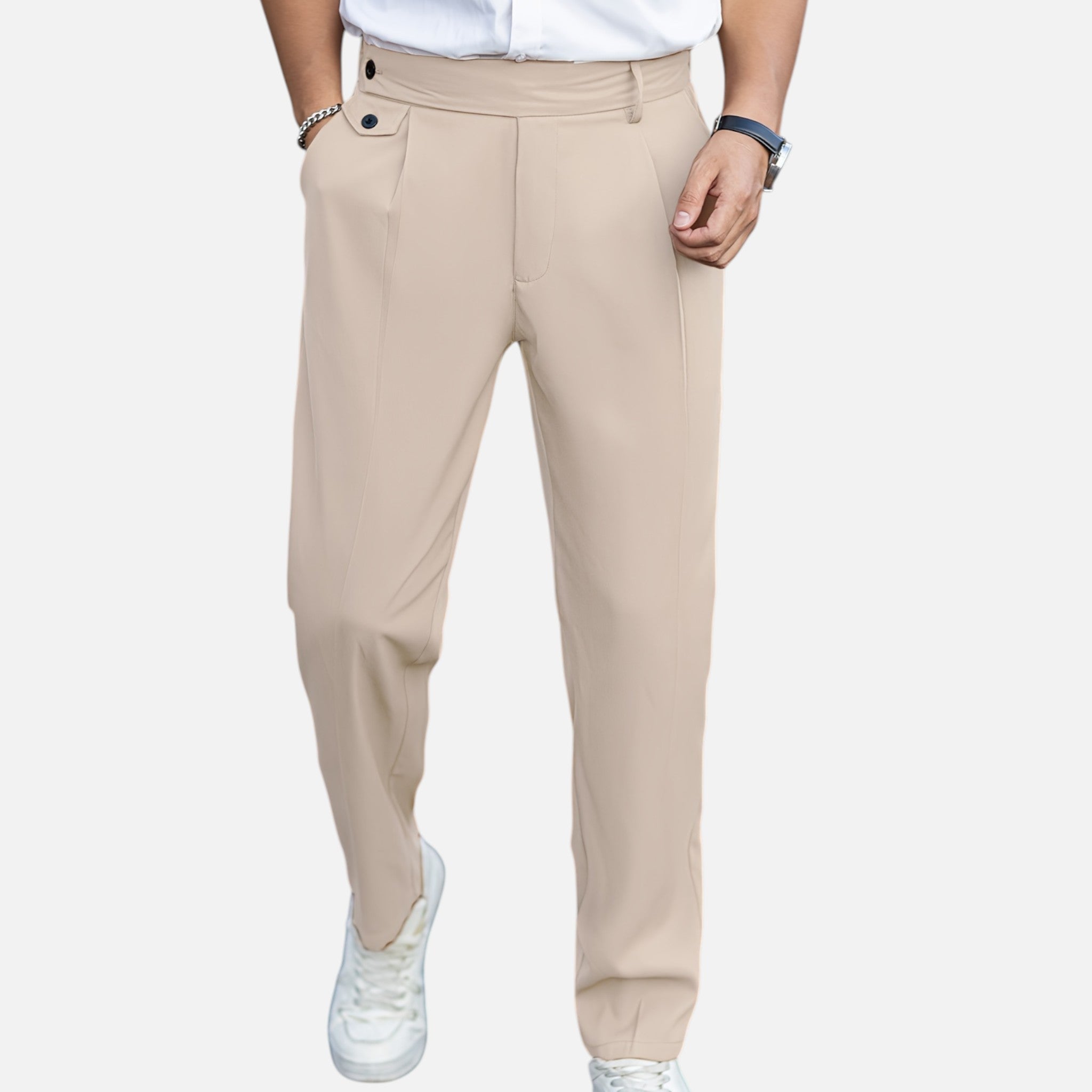 Beverly Moda | Men’s Classic Loose-Fitting Trousers